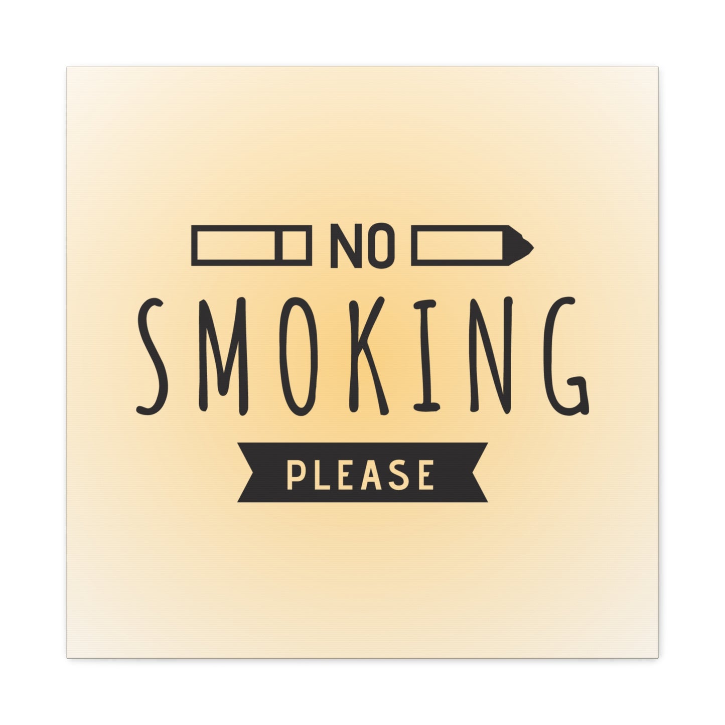 "No Smoking Please" Wall Art - Weave Got Gifts - Unique Gifts You Won’t Find Anywhere Else!