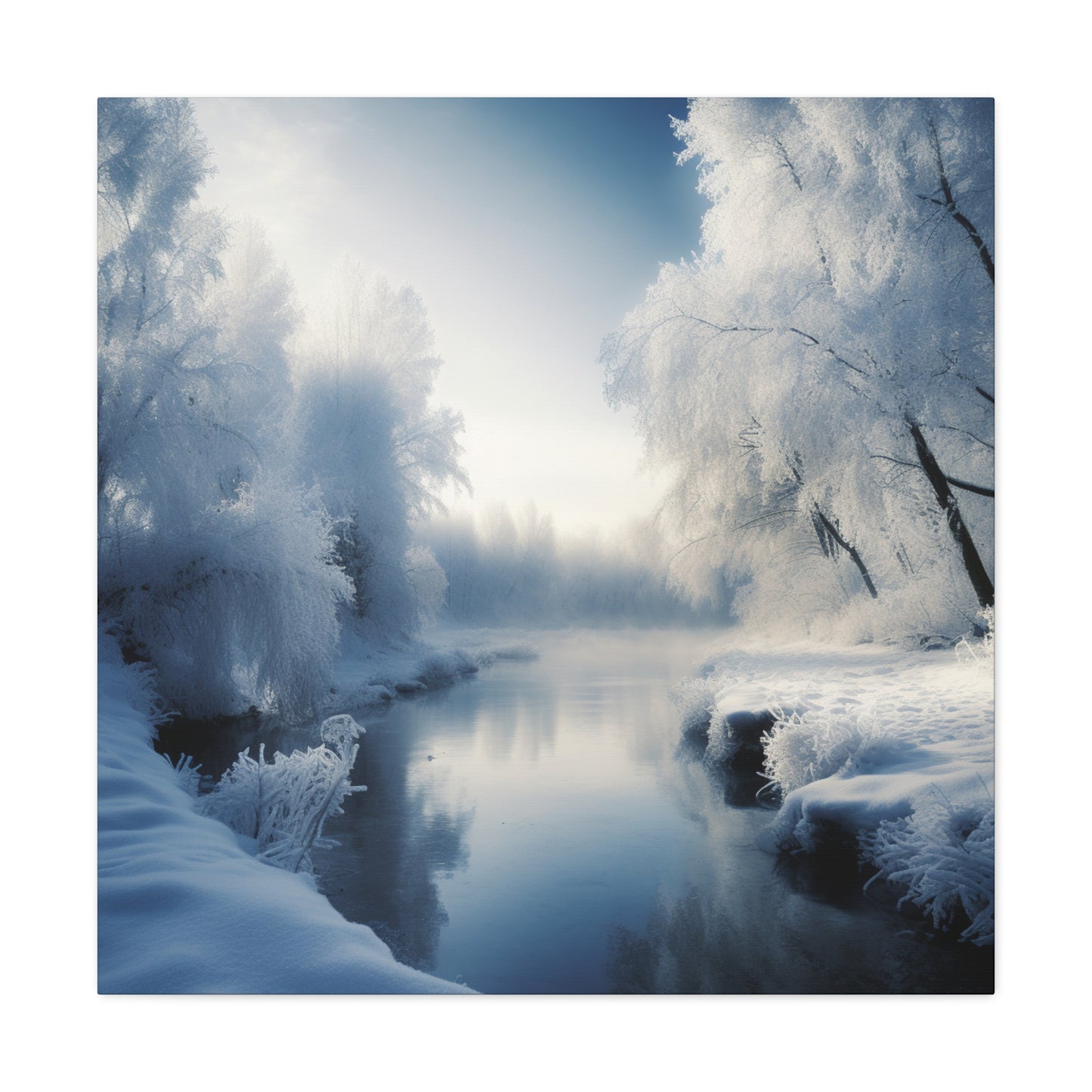 "Winter Wonderland By The Creek" Wall Art - Weave Got Gifts - Unique Gifts You Won’t Find Anywhere Else!