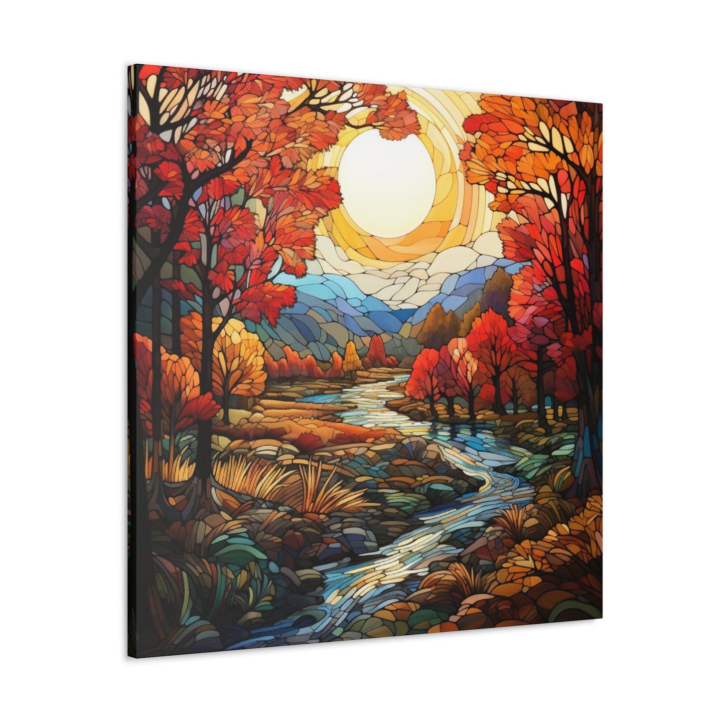"Riverside Serenity" Wall Art - Weave Got Gifts - Unique Gifts You Won’t Find Anywhere Else!