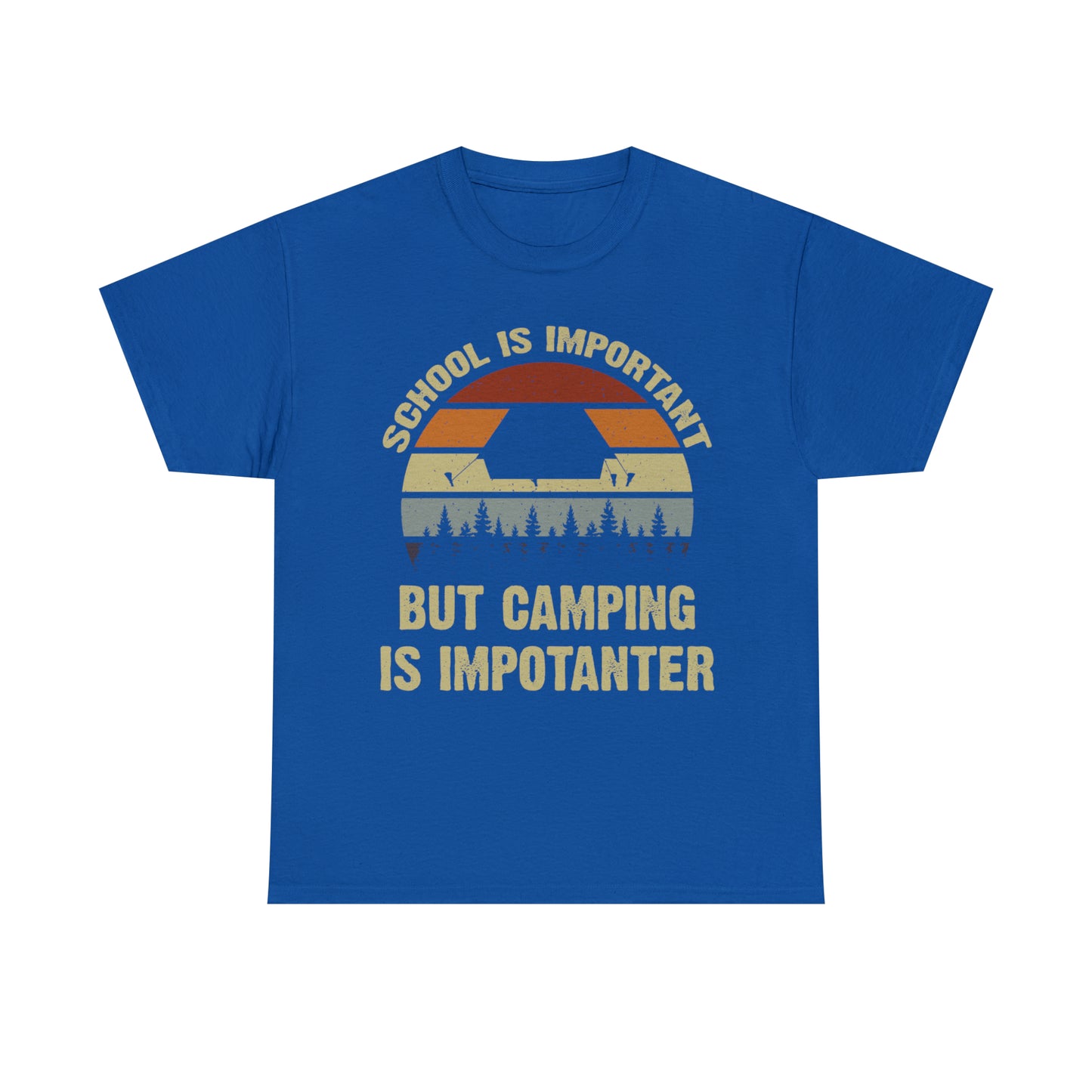 "Camping Is Importanter" T-Shirt - Weave Got Gifts - Unique Gifts You Won’t Find Anywhere Else!