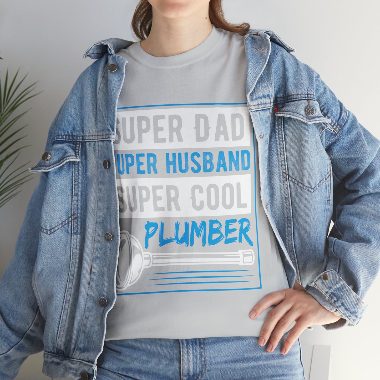 "Super Dad, Super Husband, Super Plumber" T-Shirt - Weave Got Gifts - Unique Gifts You Won’t Find Anywhere Else!