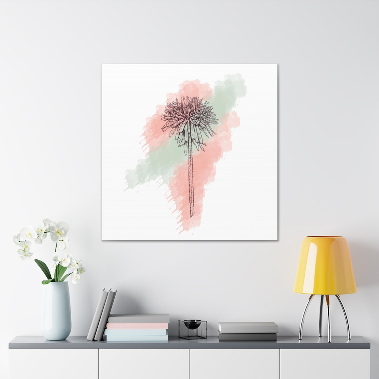 "Watercolor Flower" Wall Art - Weave Got Gifts - Unique Gifts You Won’t Find Anywhere Else!