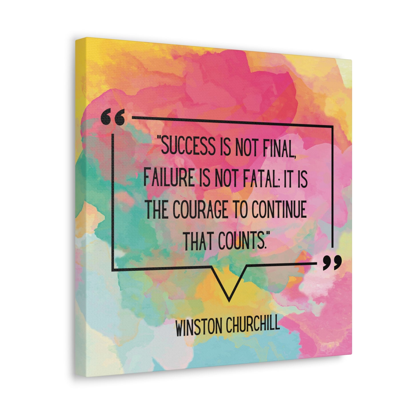 "Failure Is Not Fatal" Wall Art - Weave Got Gifts - Unique Gifts You Won’t Find Anywhere Else!