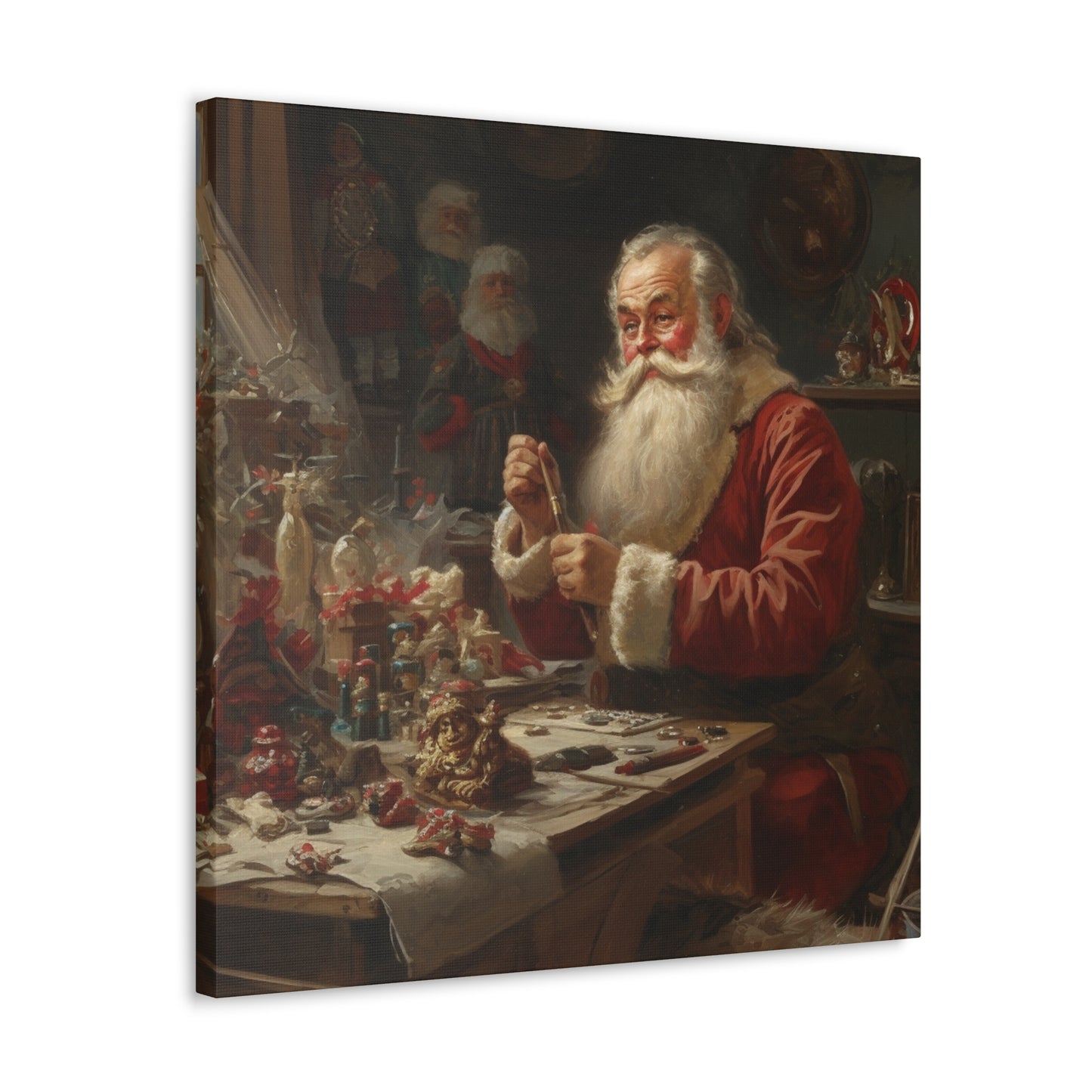 "Vintage Santa" Wall Art - Weave Got Gifts - Unique Gifts You Won’t Find Anywhere Else!
