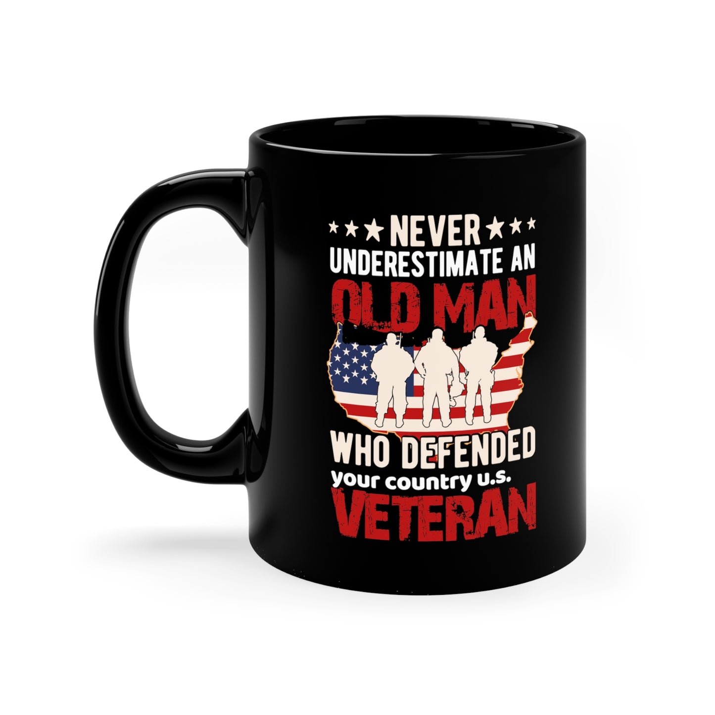 "Old Man Veteran" Coffee Mug - Weave Got Gifts - Unique Gifts You Won’t Find Anywhere Else!