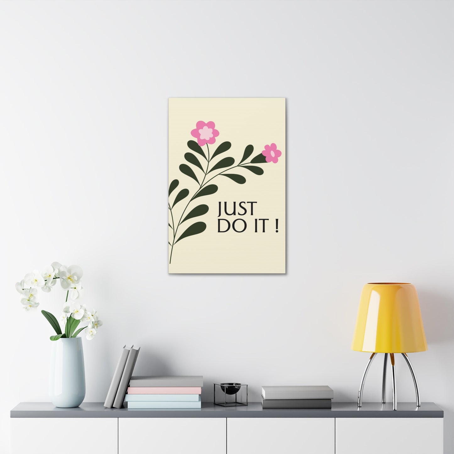"Just Do It" Floral Wall Art - Weave Got Gifts - Unique Gifts You Won’t Find Anywhere Else!