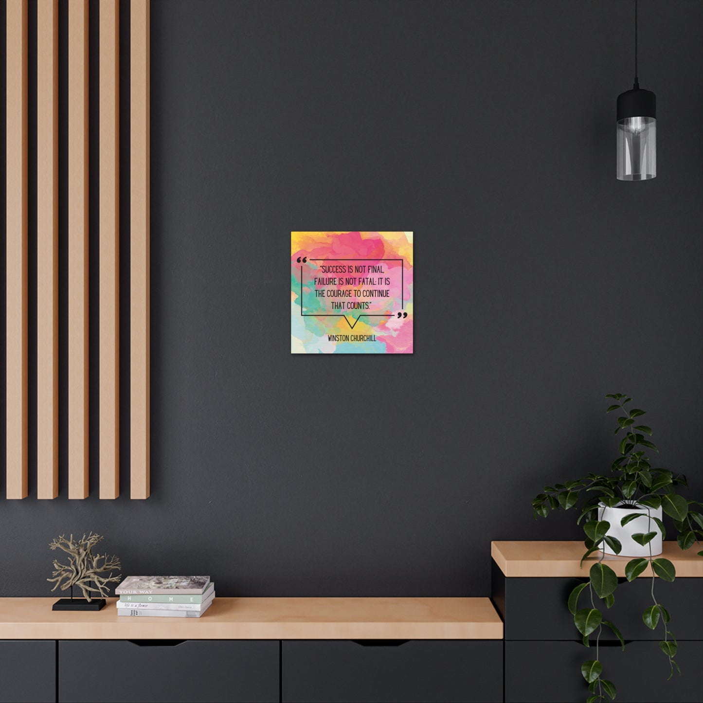 "Failure Is Not Fatal" Wall Art - Weave Got Gifts - Unique Gifts You Won’t Find Anywhere Else!