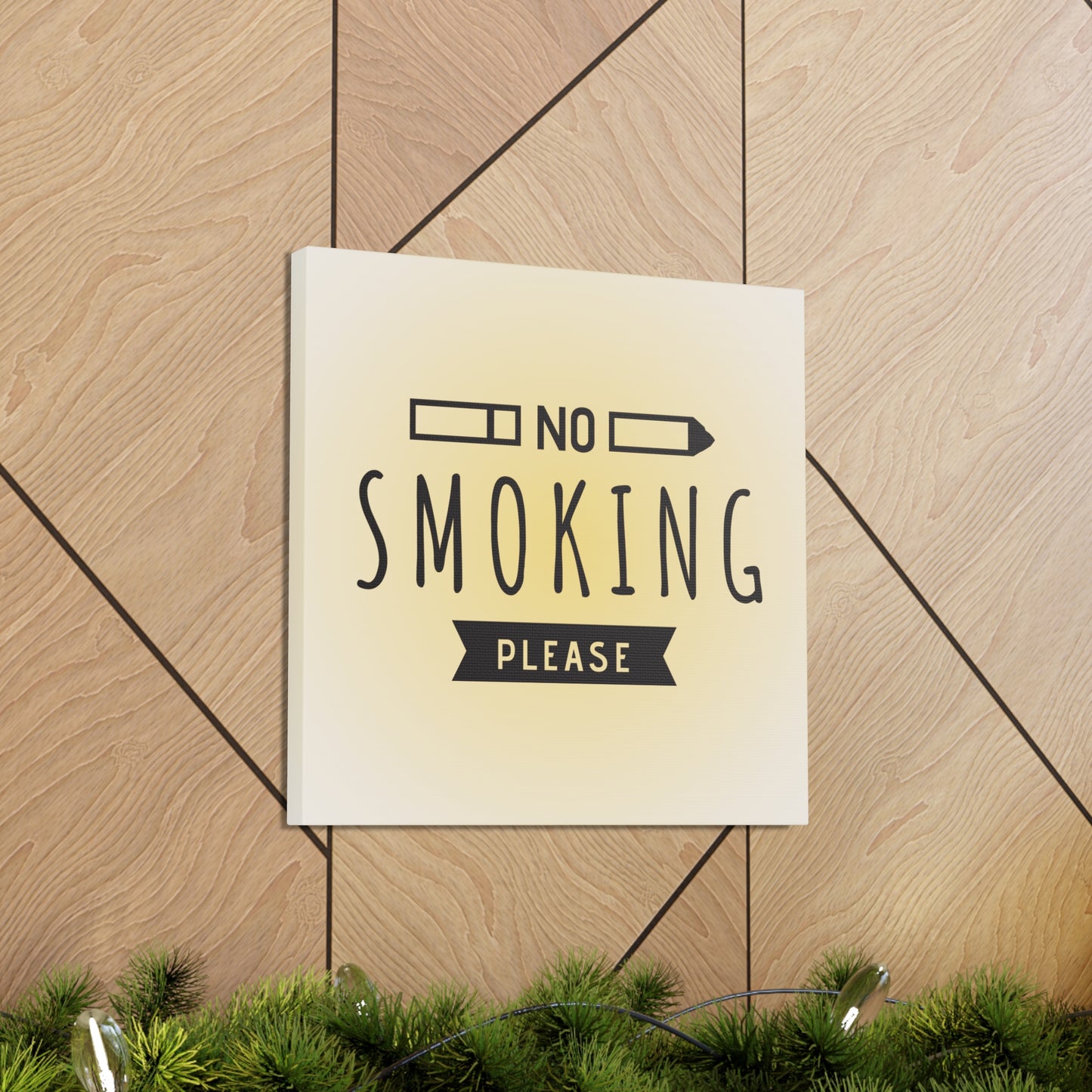 "No Smoking Please" Wall Art - Weave Got Gifts - Unique Gifts You Won’t Find Anywhere Else!