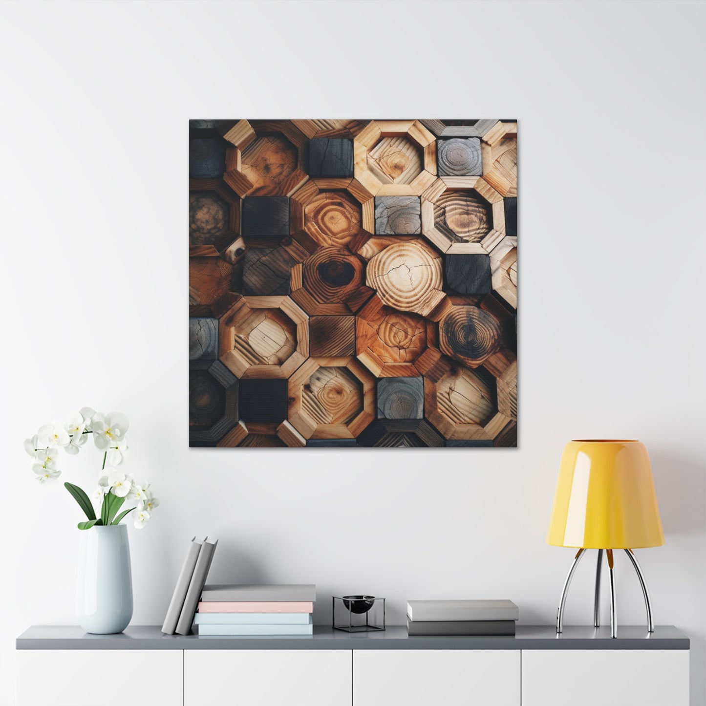 "Geometric Wood" Wall Art - Weave Got Gifts - Unique Gifts You Won’t Find Anywhere Else!