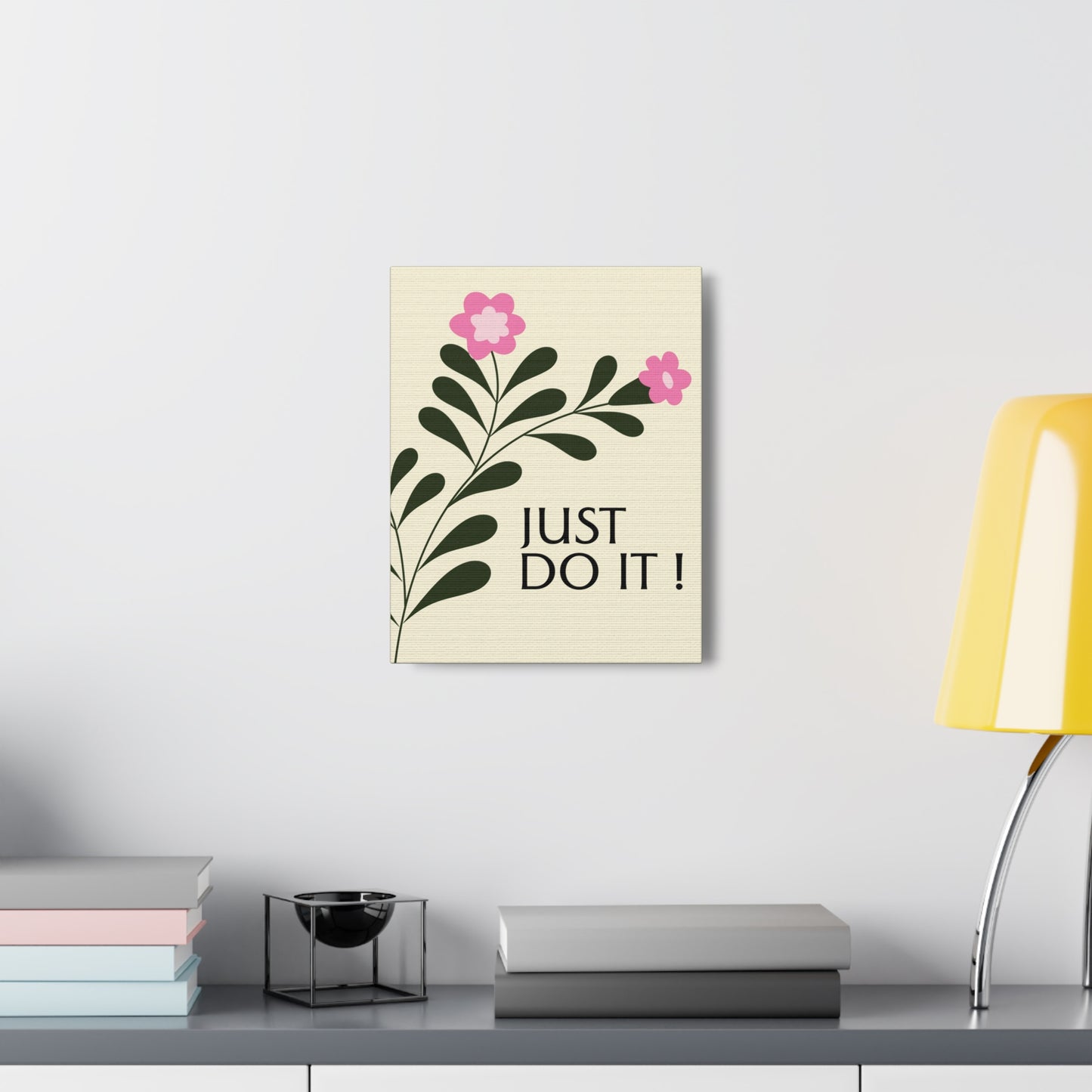 "Just Do It" Floral Wall Art - Weave Got Gifts - Unique Gifts You Won’t Find Anywhere Else!