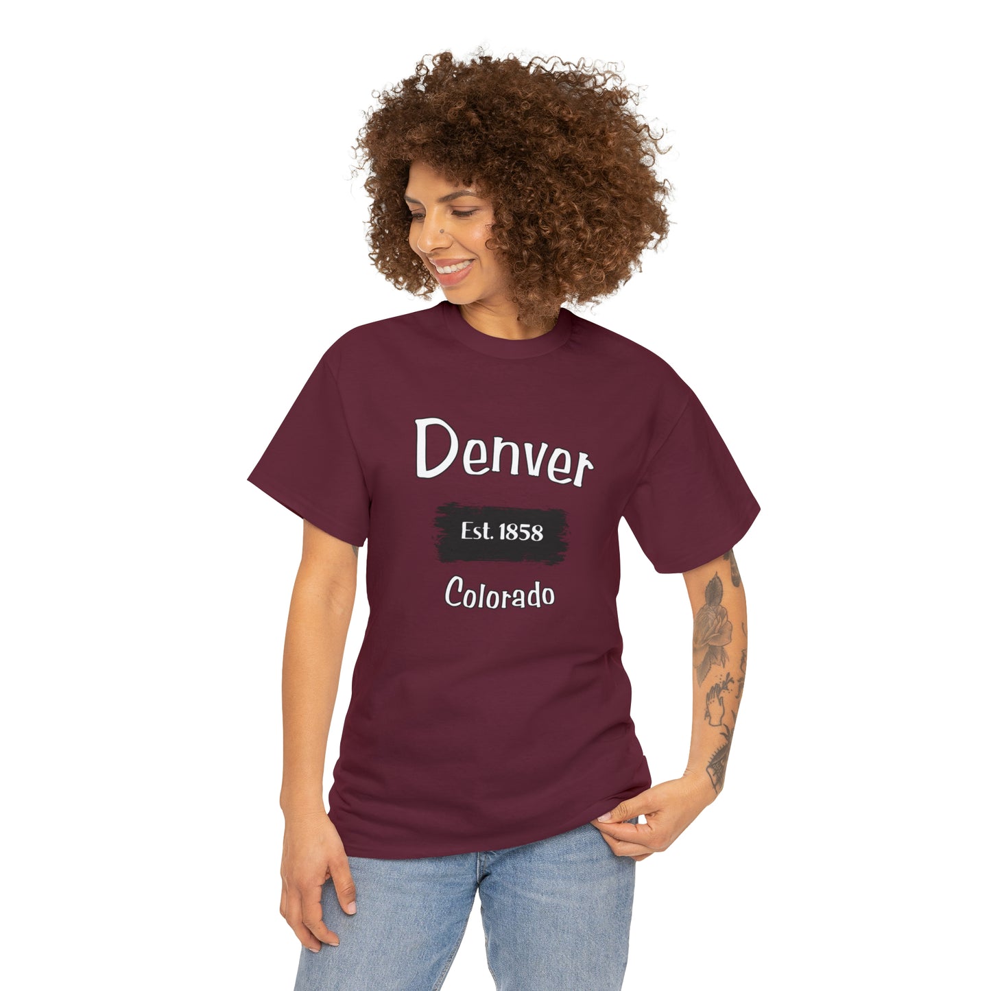 "Denver, Colorado" T-Shirt - Weave Got Gifts - Unique Gifts You Won’t Find Anywhere Else!