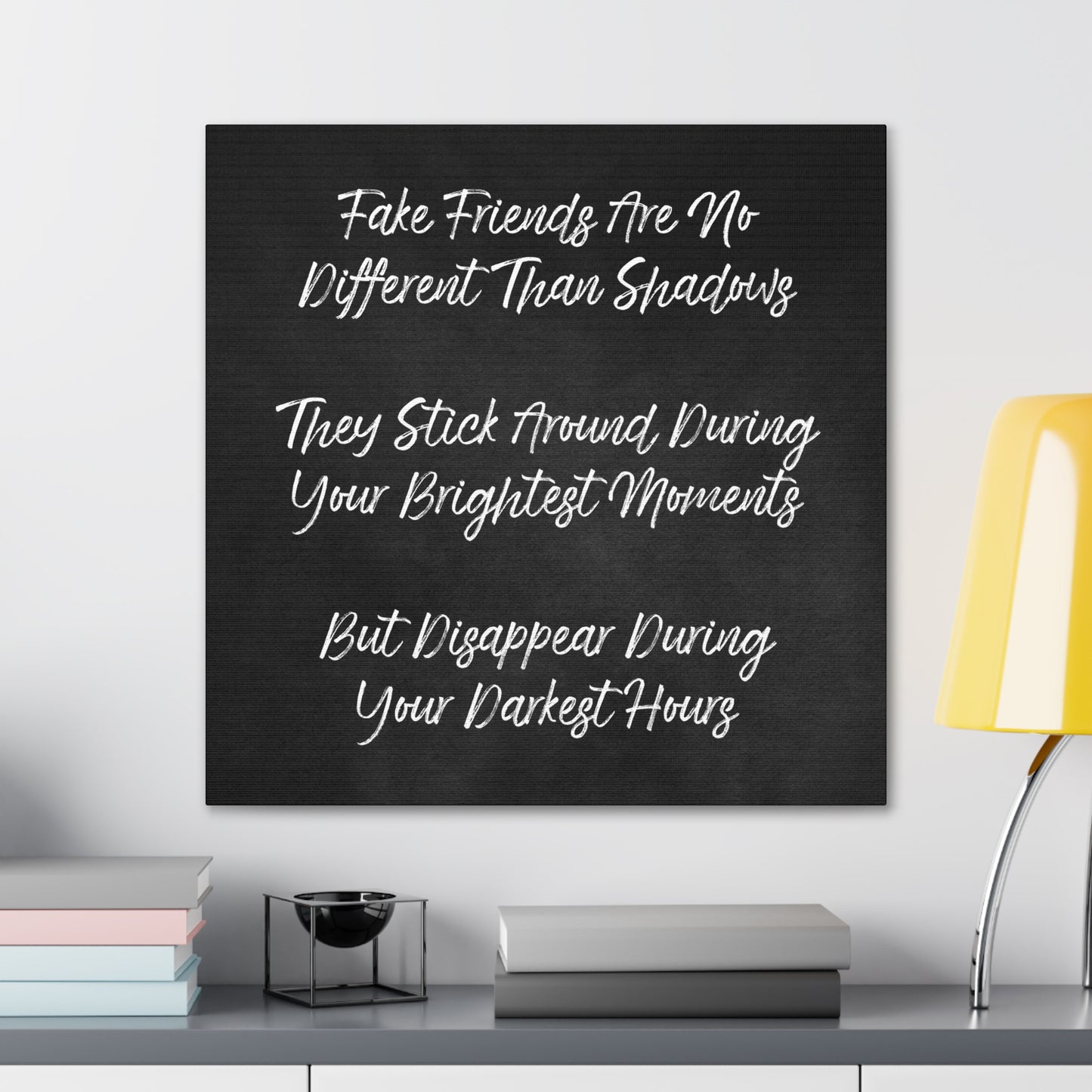 "Fake Friends" Wall Art - Weave Got Gifts - Unique Gifts You Won’t Find Anywhere Else!