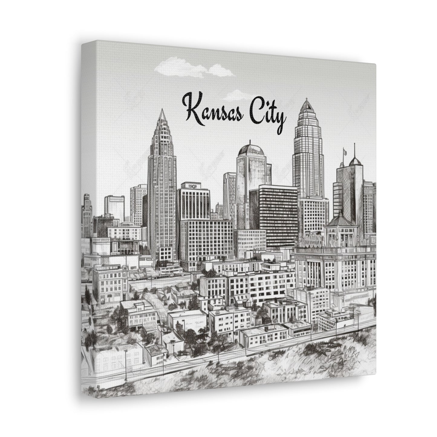"Kansas City Skyline" Wall Art - Weave Got Gifts - Unique Gifts You Won’t Find Anywhere Else!