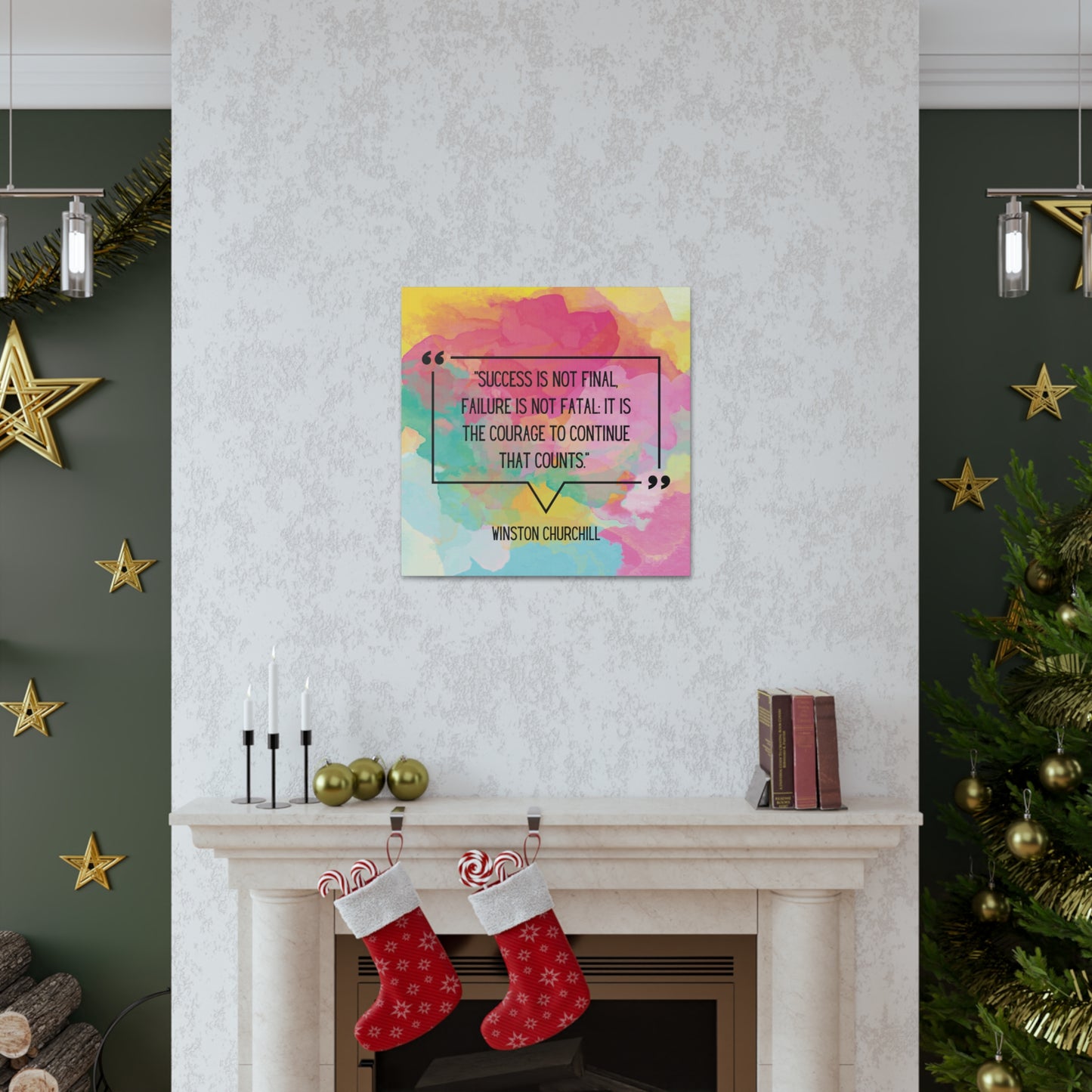"Failure Is Not Fatal" Wall Art - Weave Got Gifts - Unique Gifts You Won’t Find Anywhere Else!