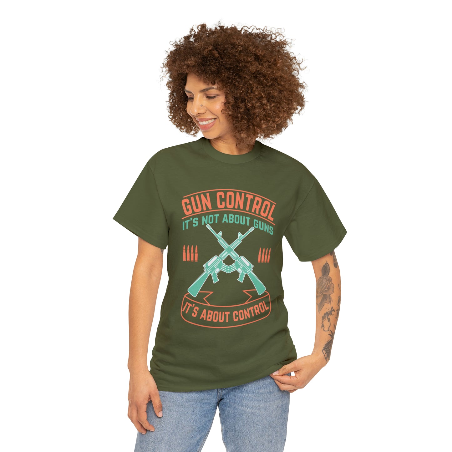 "Anti-Gun Control" T-Shirt - Weave Got Gifts - Unique Gifts You Won’t Find Anywhere Else!