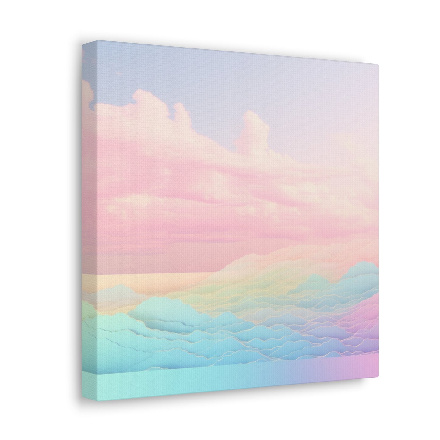 "Rainbow Clouds Abstract" Wall Art - Weave Got Gifts - Unique Gifts You Won’t Find Anywhere Else!