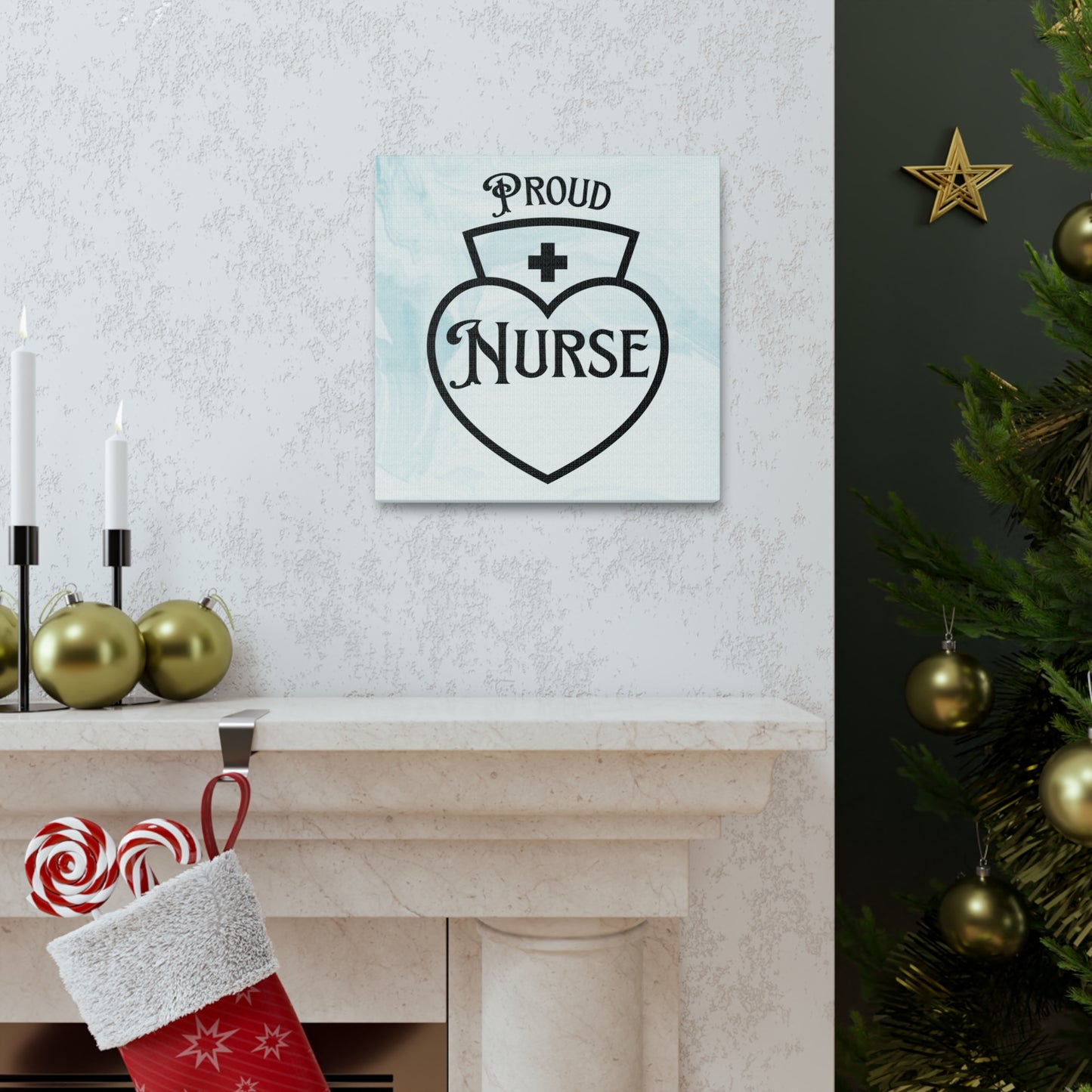 "Proud Nurse" Wall Art - Weave Got Gifts - Unique Gifts You Won’t Find Anywhere Else!
