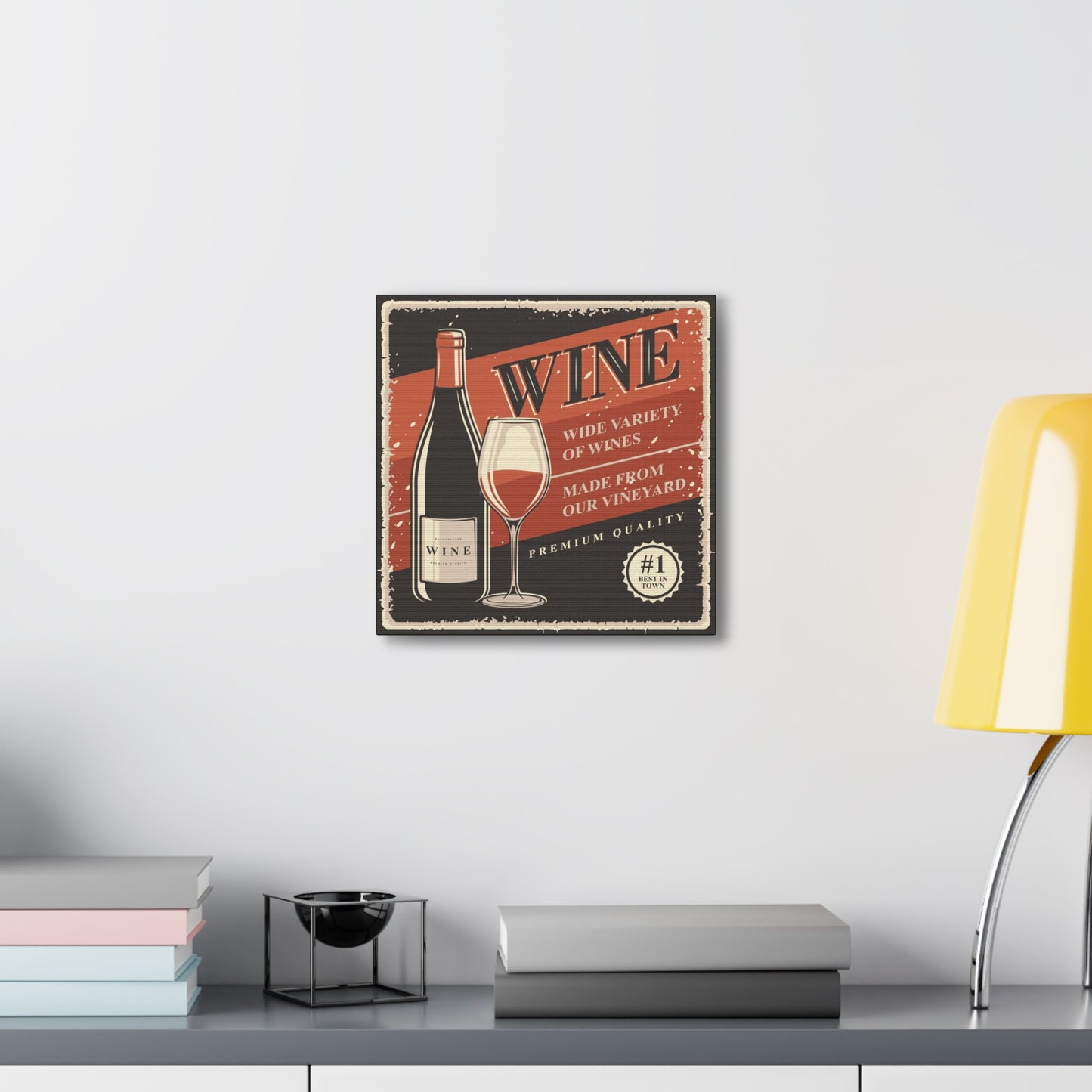 "Premium Quality Wine" Wall Art - Weave Got Gifts - Unique Gifts You Won’t Find Anywhere Else!