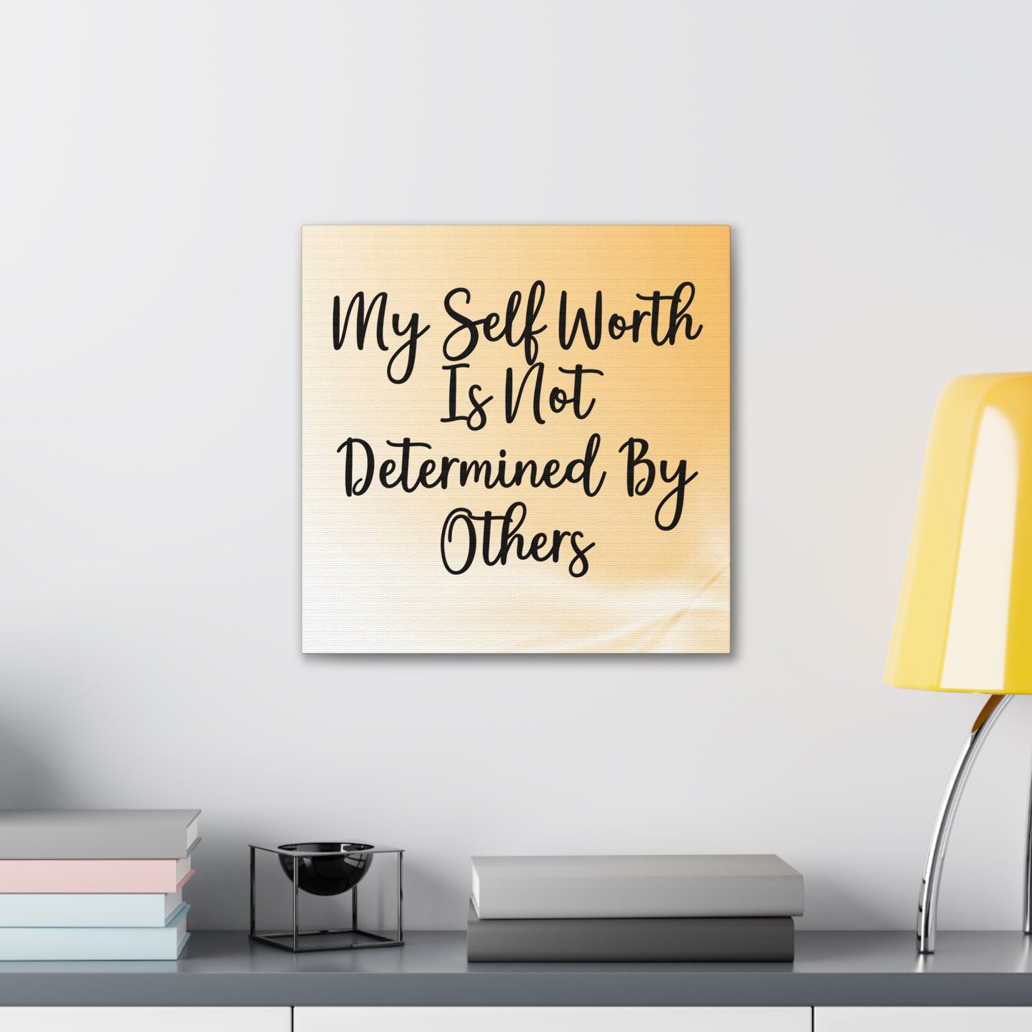 "My Self Worth Is Not Determined By Others" Wall Art - Weave Got Gifts - Unique Gifts You Won’t Find Anywhere Else!
