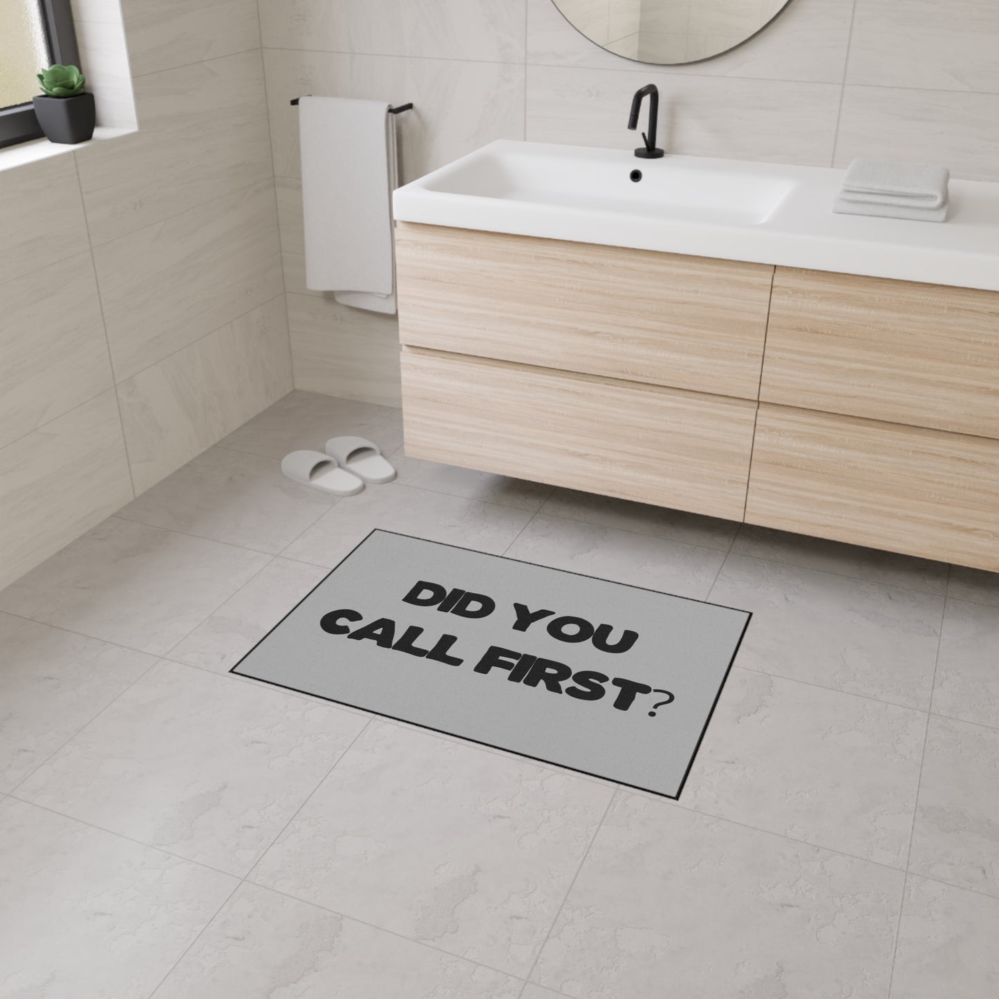 "Did You Call First?" Door Mat - Weave Got Gifts - Unique Gifts You Won’t Find Anywhere Else!