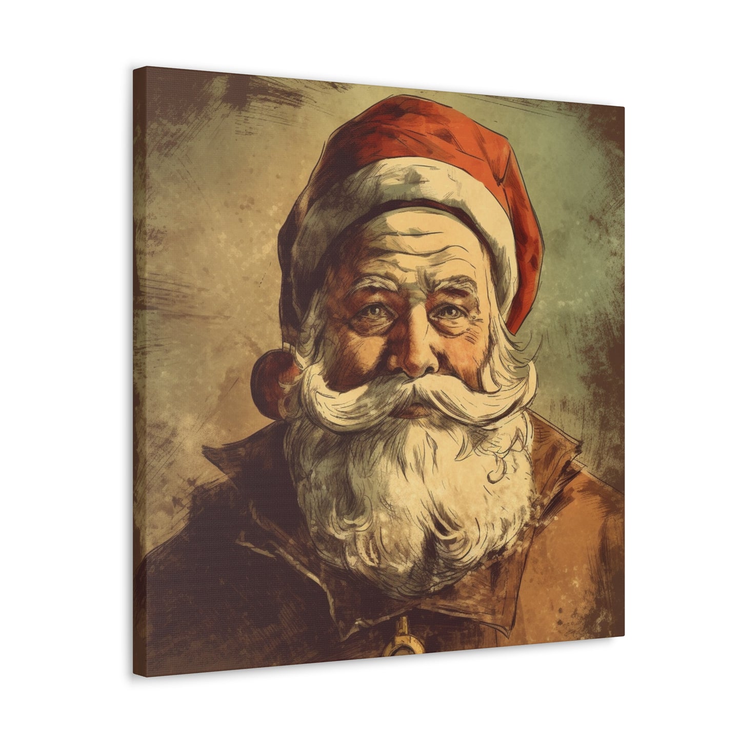 "Vintage Santa Christmas" Wall Art - Weave Got Gifts - Unique Gifts You Won’t Find Anywhere Else!
