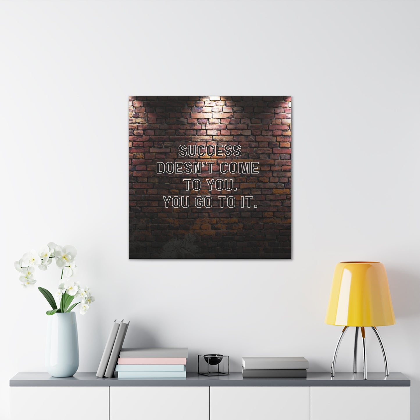 "Success Doesn't Come To You" Wall Art - Weave Got Gifts - Unique Gifts You Won’t Find Anywhere Else!