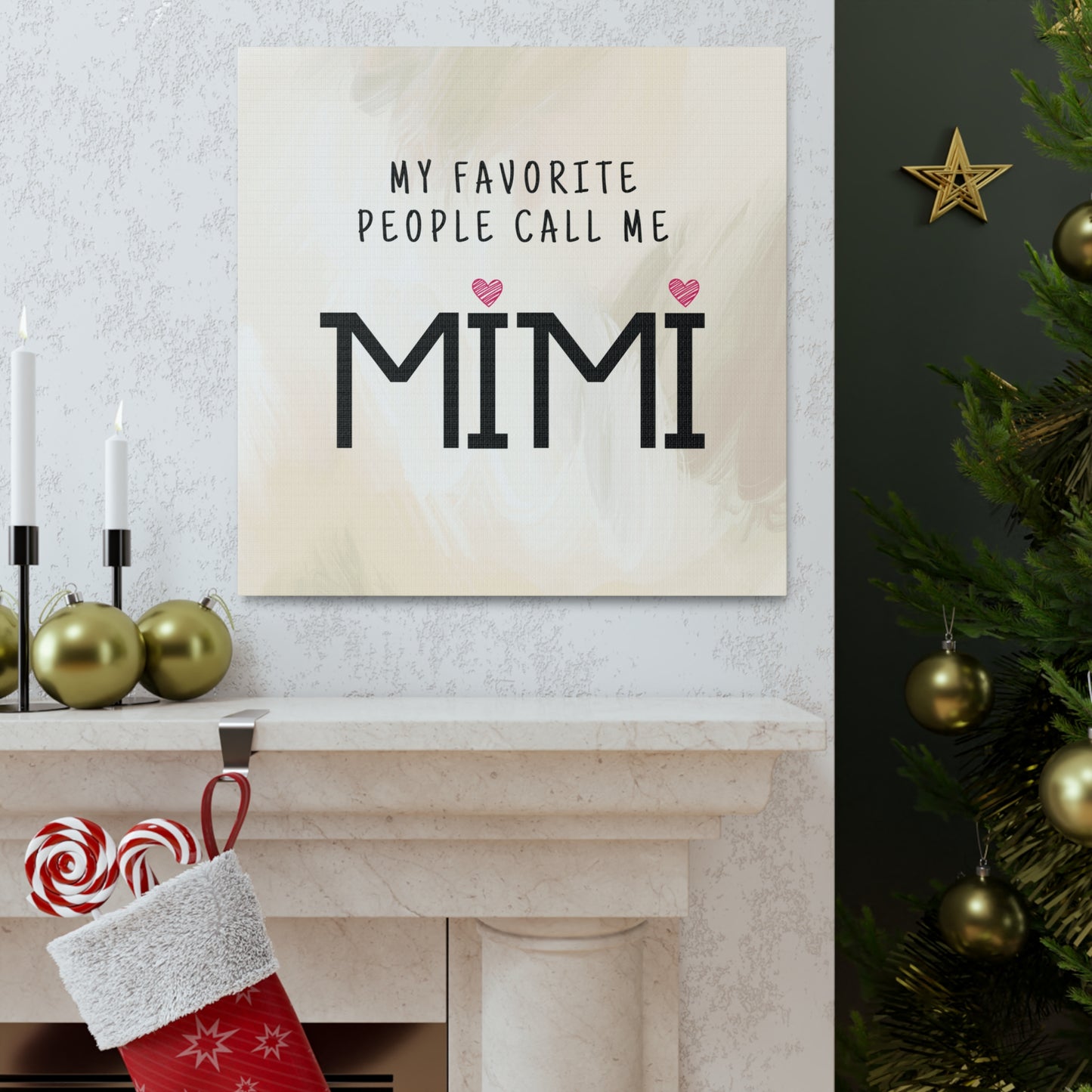"My Favorite People Call Me Mimi" Wall Art - Weave Got Gifts - Unique Gifts You Won’t Find Anywhere Else!