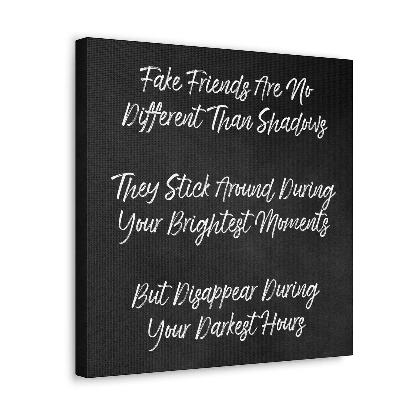 "Fake Friends" Wall Art - Weave Got Gifts - Unique Gifts You Won’t Find Anywhere Else!