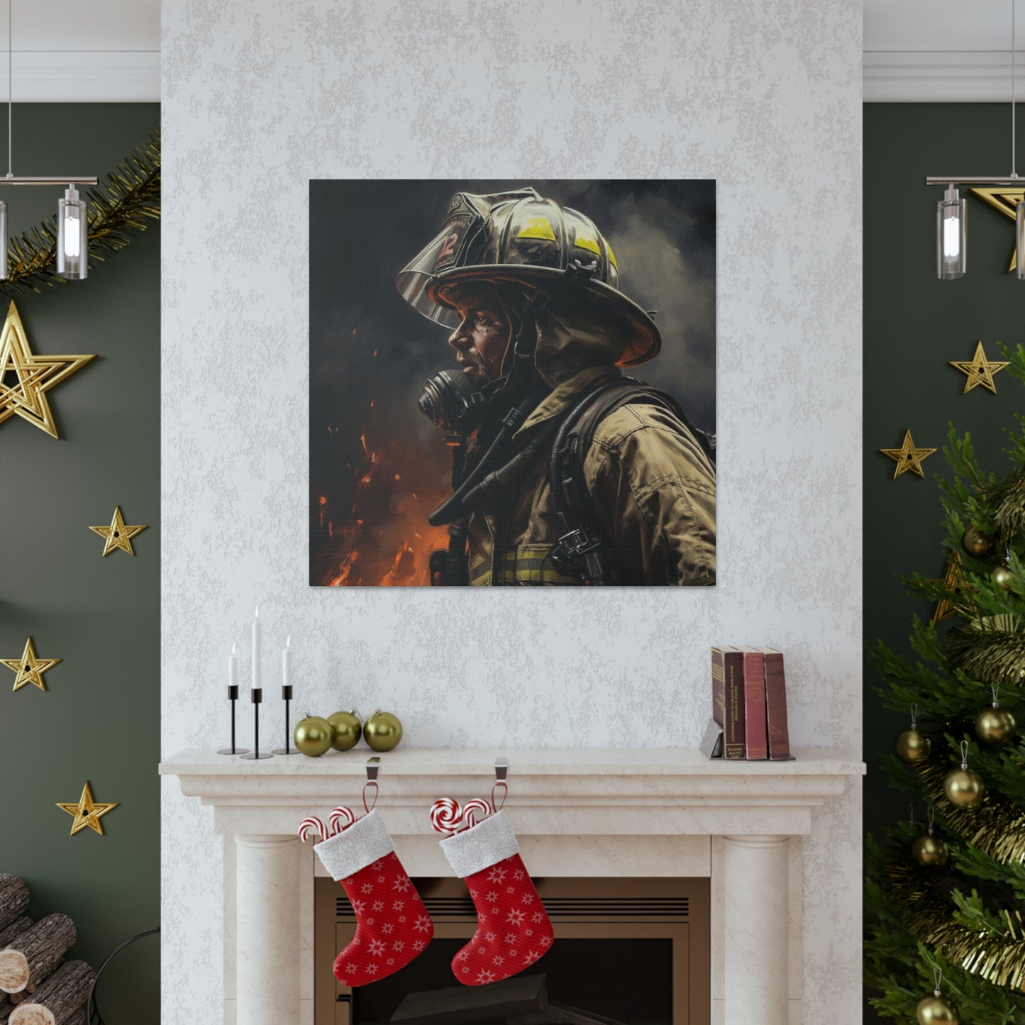 "Firefighter" Wall Art - Weave Got Gifts - Unique Gifts You Won’t Find Anywhere Else!