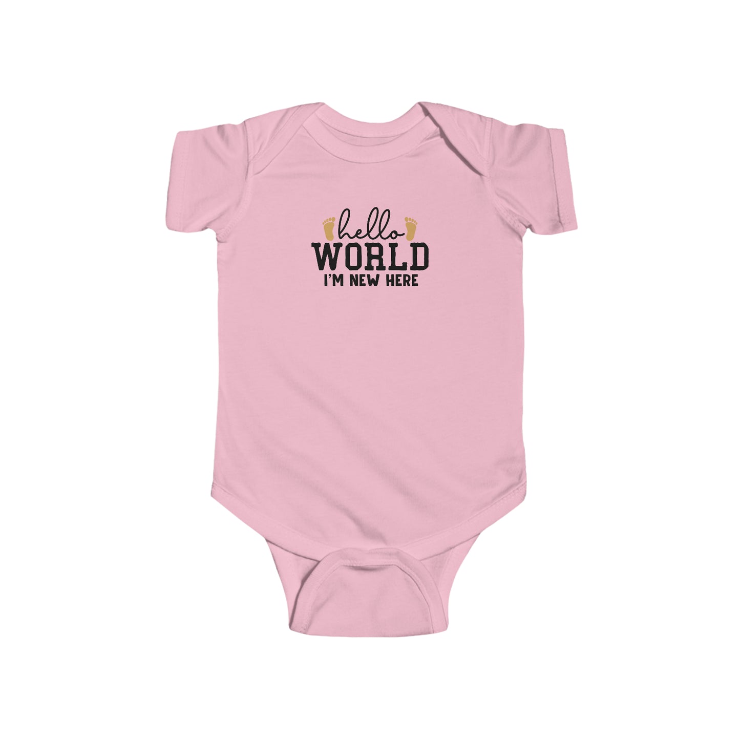 "Hello World, I'm New Here" Infant Bodysuit - Weave Got Gifts - Unique Gifts You Won’t Find Anywhere Else!