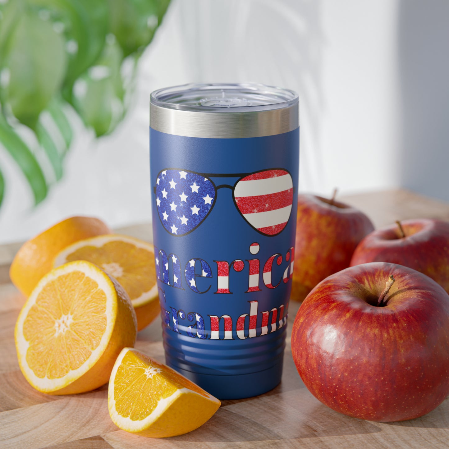 "American Grandma" Ring neck Tumbler - Weave Got Gifts - Unique Gifts You Won’t Find Anywhere Else!