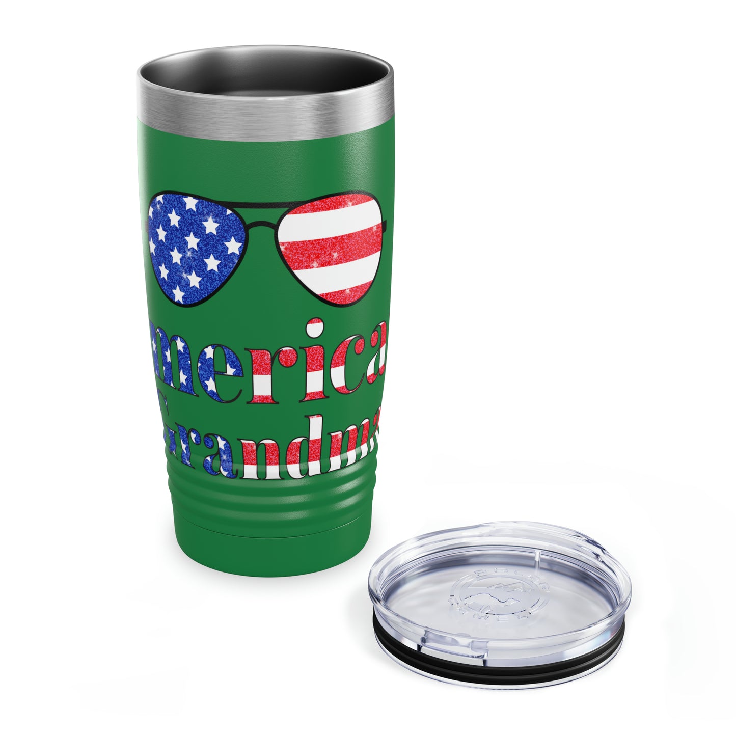 "American Grandma" Ring neck Tumbler - Weave Got Gifts - Unique Gifts You Won’t Find Anywhere Else!