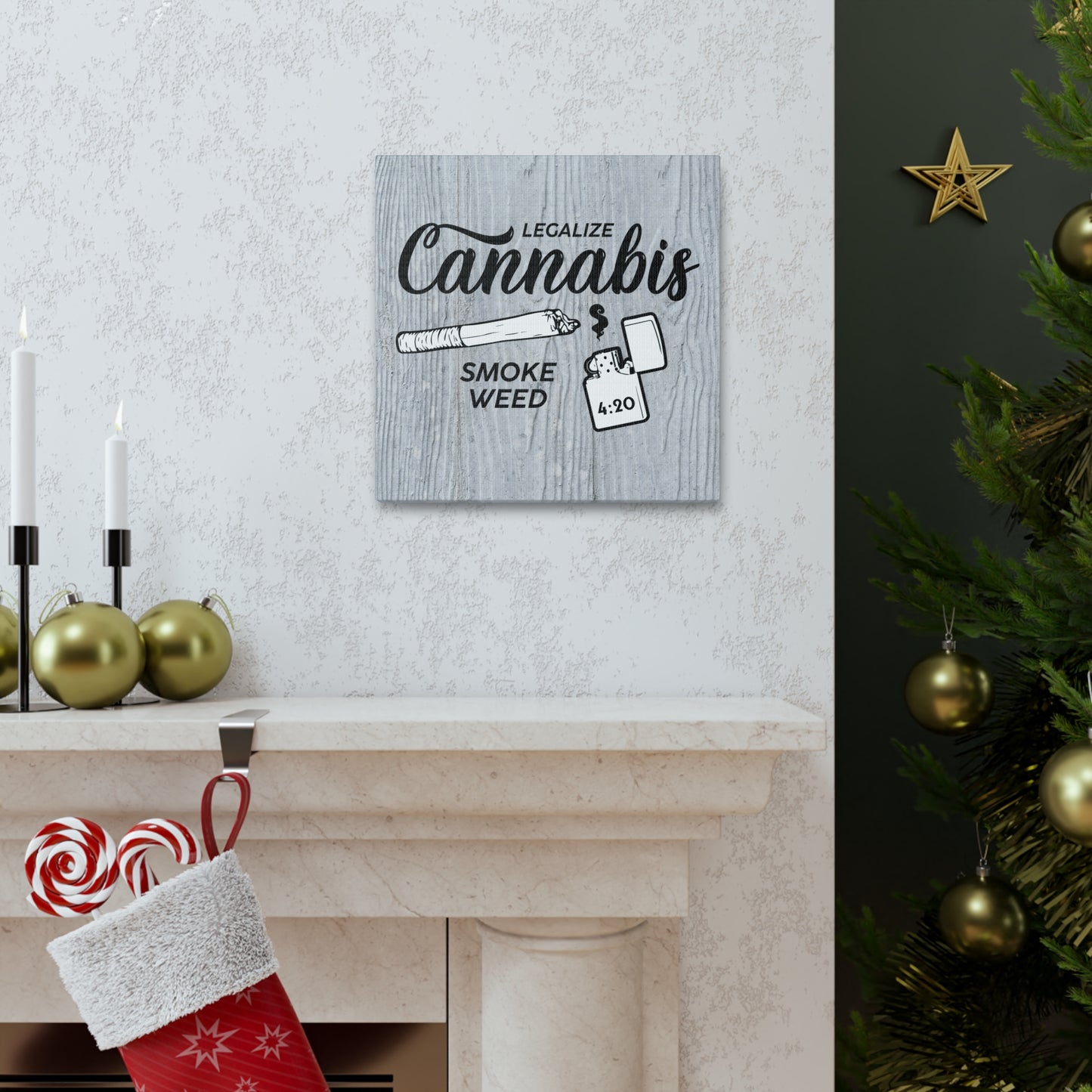 "Legalize Cannabis" Wall Art - Weave Got Gifts - Unique Gifts You Won’t Find Anywhere Else!