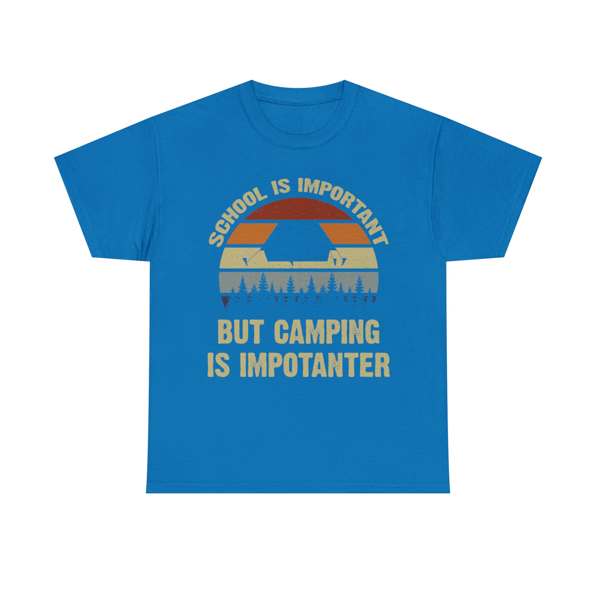 "Camping Is Importanter" T-Shirt - Weave Got Gifts - Unique Gifts You Won’t Find Anywhere Else!
