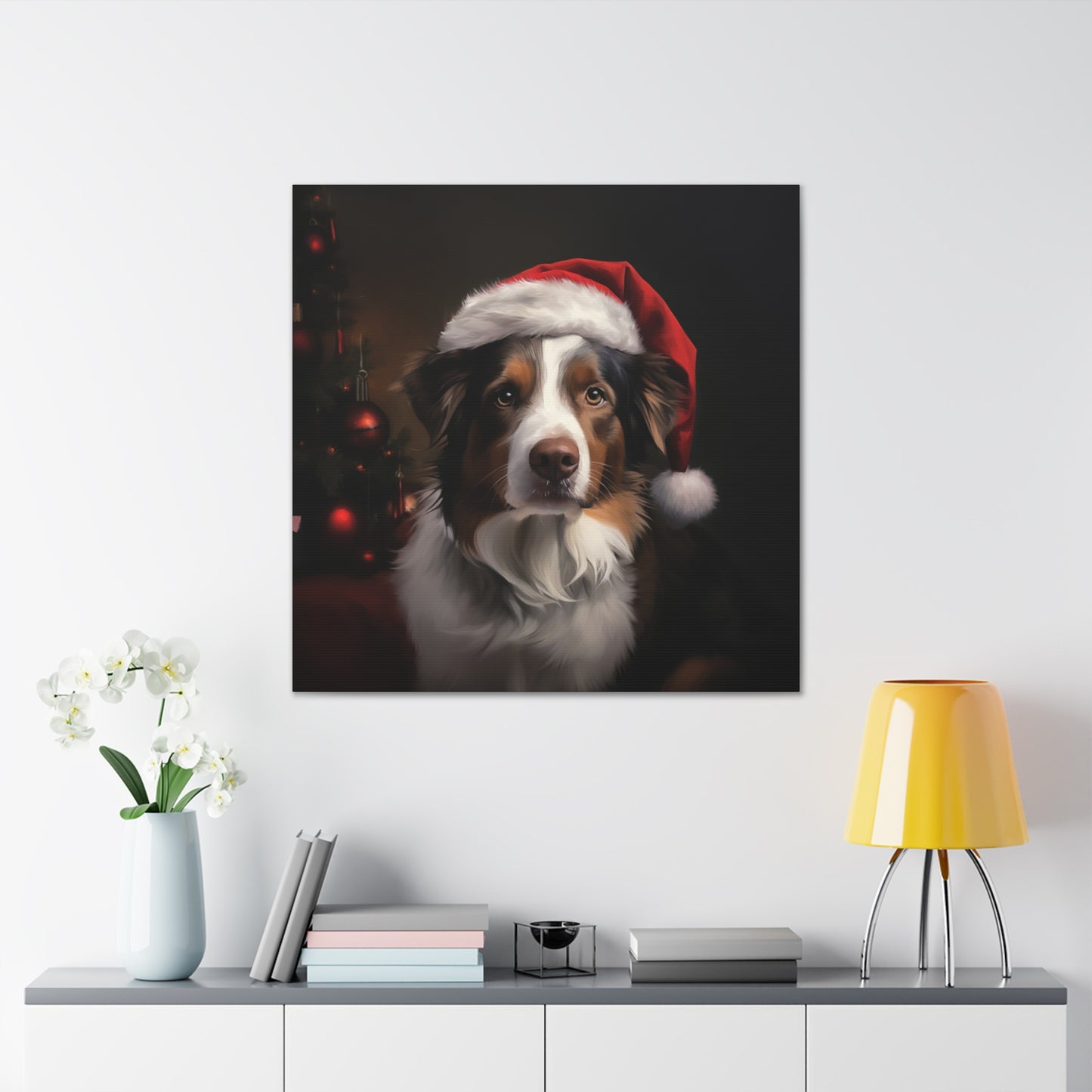 "Christmas Dog" Wall Art - Weave Got Gifts - Unique Gifts You Won’t Find Anywhere Else!