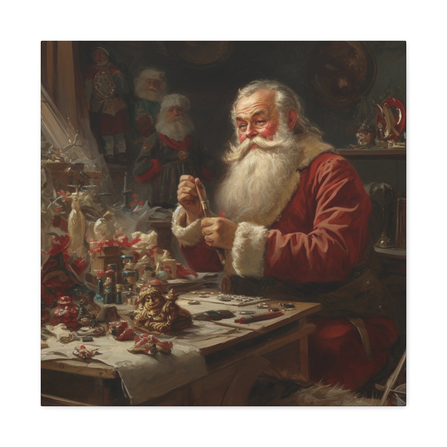 "Vintage Santa" Wall Art - Weave Got Gifts - Unique Gifts You Won’t Find Anywhere Else!