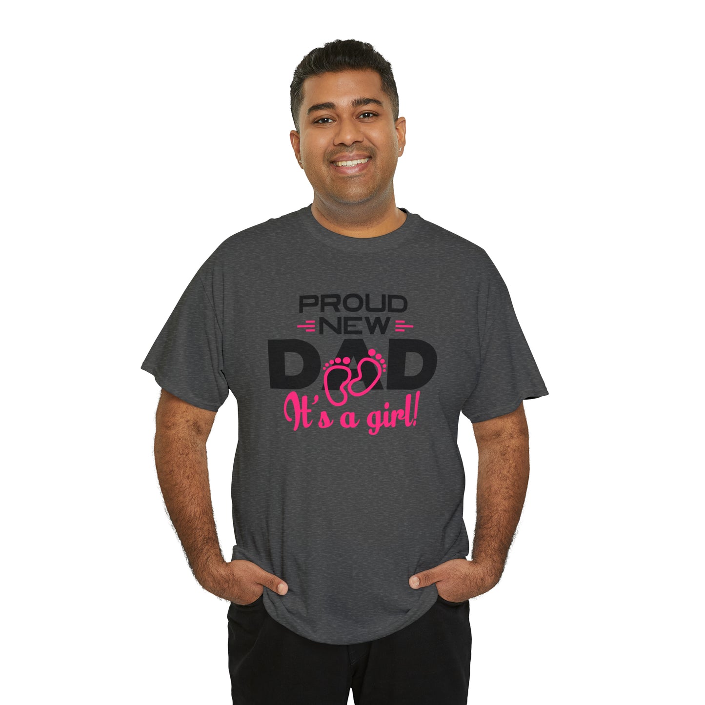 "Proud New Girl Dad" T-Shirt - Weave Got Gifts - Unique Gifts You Won’t Find Anywhere Else!