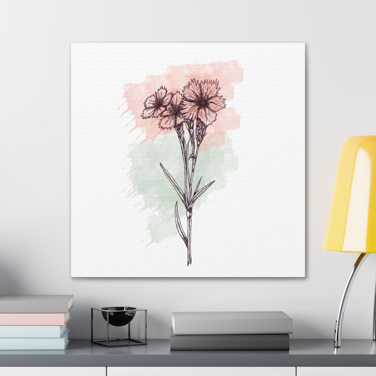 "Minimalist Flower" Wall Art - Weave Got Gifts - Unique Gifts You Won’t Find Anywhere Else!
