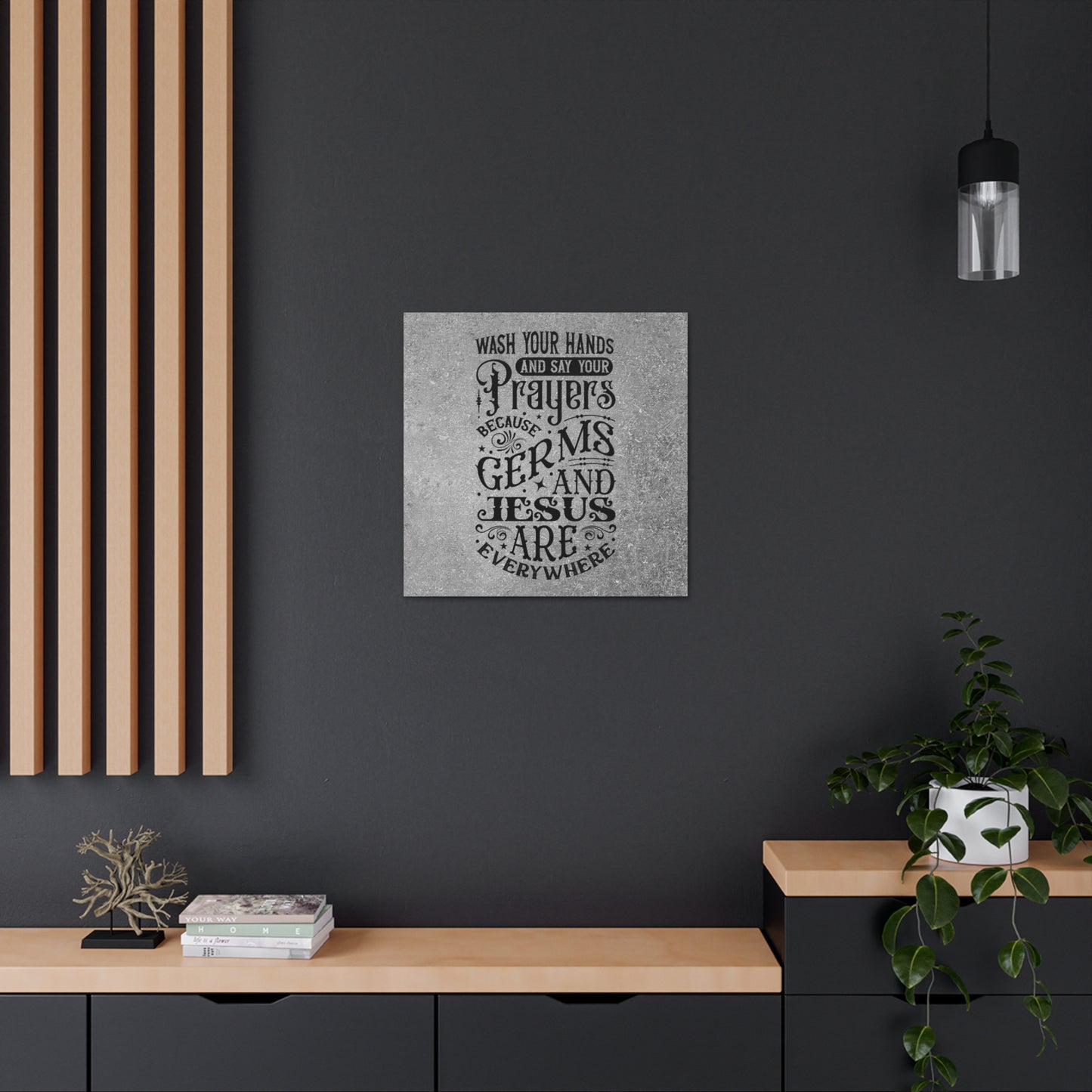 "Wash Your Hands & Say Your Prayers" Wall Art - Weave Got Gifts - Unique Gifts You Won’t Find Anywhere Else!