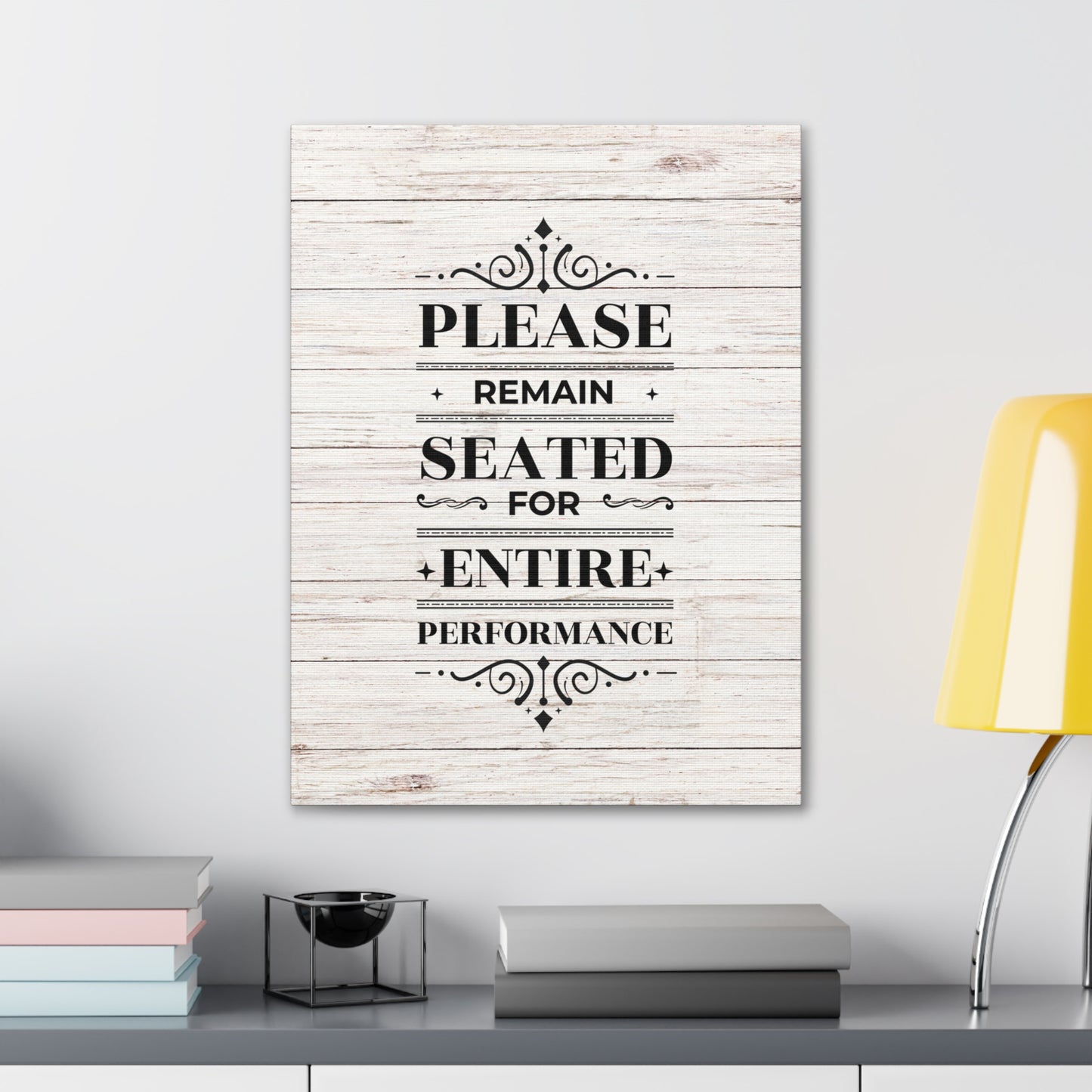 "Please Remain Seated" Bathroom Wall Art - Weave Got Gifts - Unique Gifts You Won’t Find Anywhere Else!