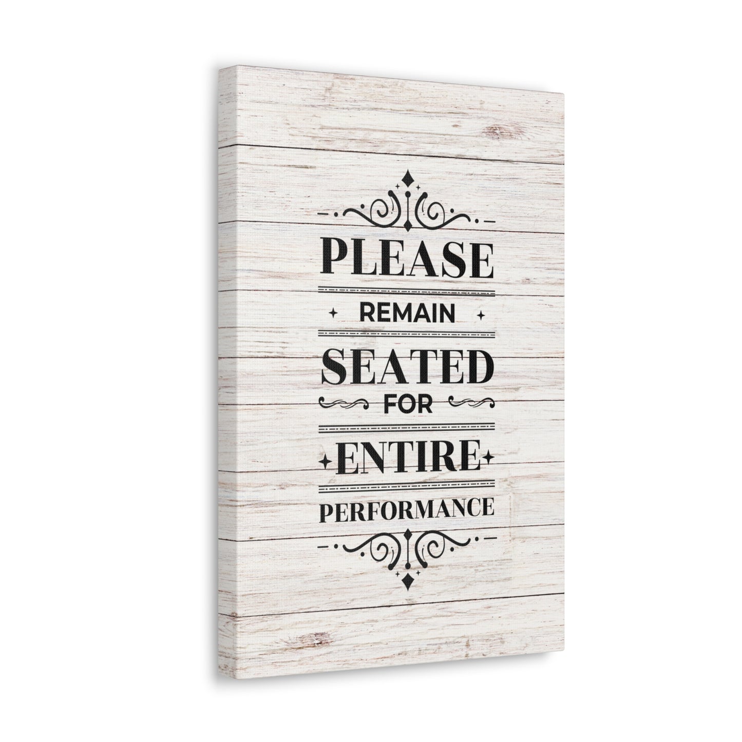 "Please Remain Seated" Bathroom Wall Art - Weave Got Gifts - Unique Gifts You Won’t Find Anywhere Else!
