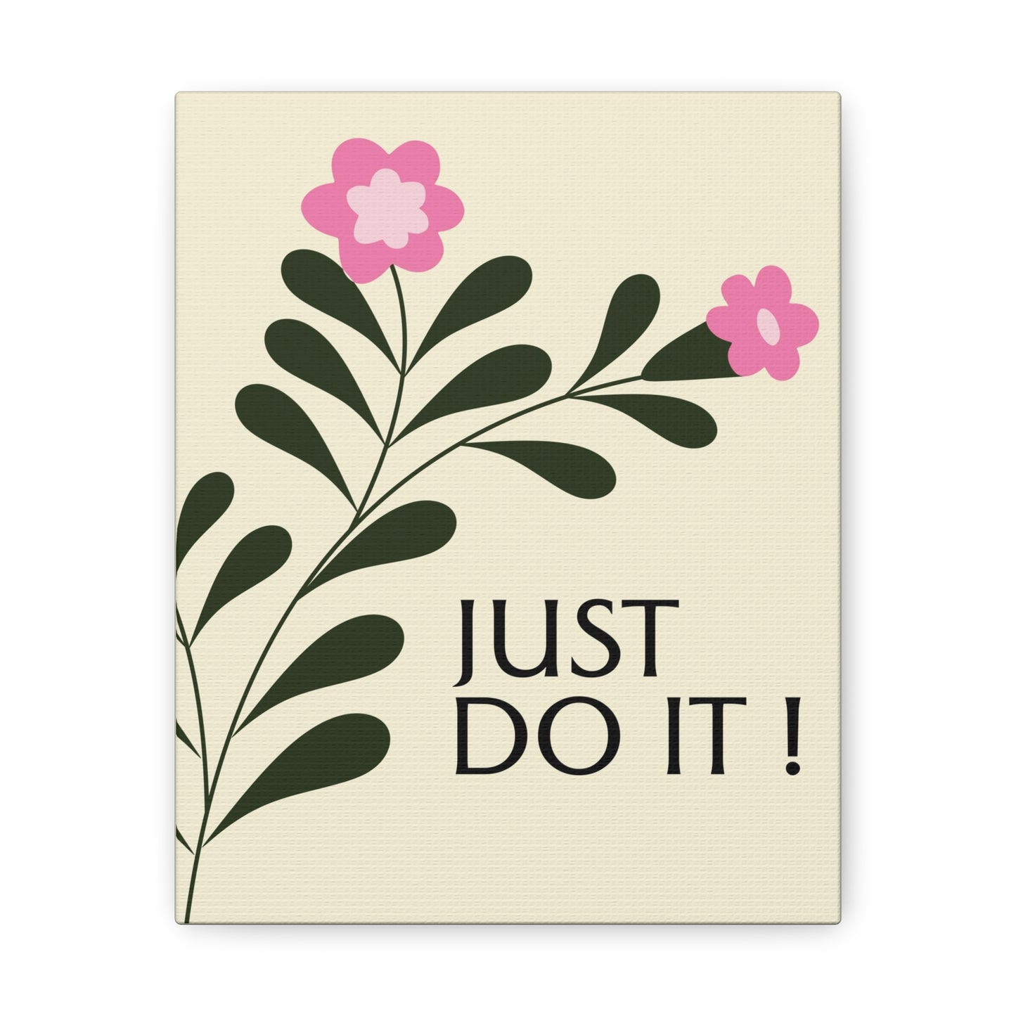 "Just Do It" Floral Wall Art - Weave Got Gifts - Unique Gifts You Won’t Find Anywhere Else!