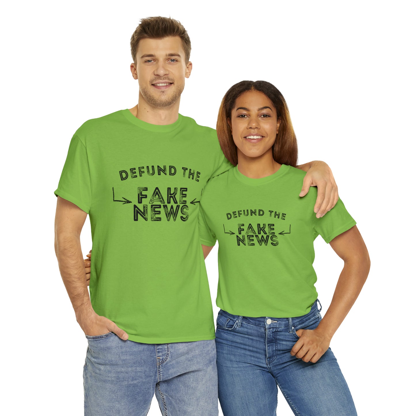"Defund The Fake News" T-Shirt - Weave Got Gifts - Unique Gifts You Won’t Find Anywhere Else!