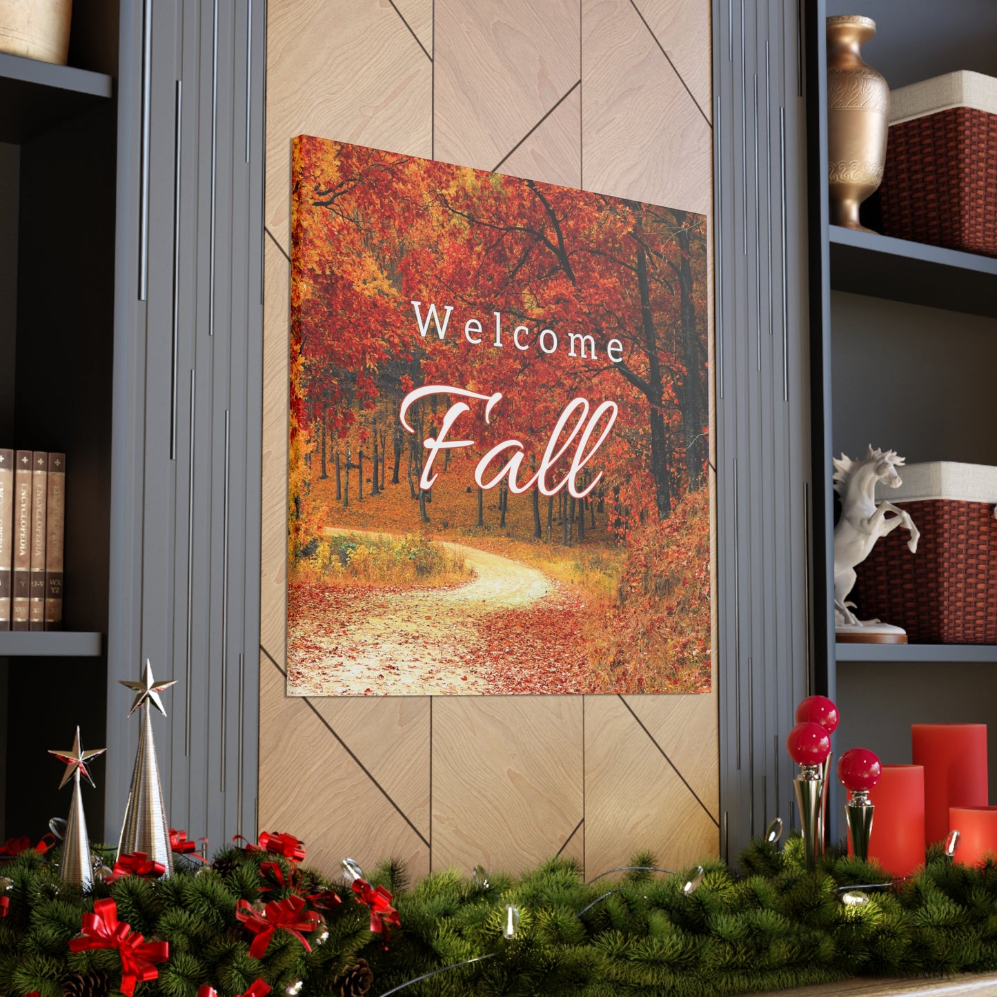 "Welcome Fall" Wall Art - Weave Got Gifts - Unique Gifts You Won’t Find Anywhere Else!