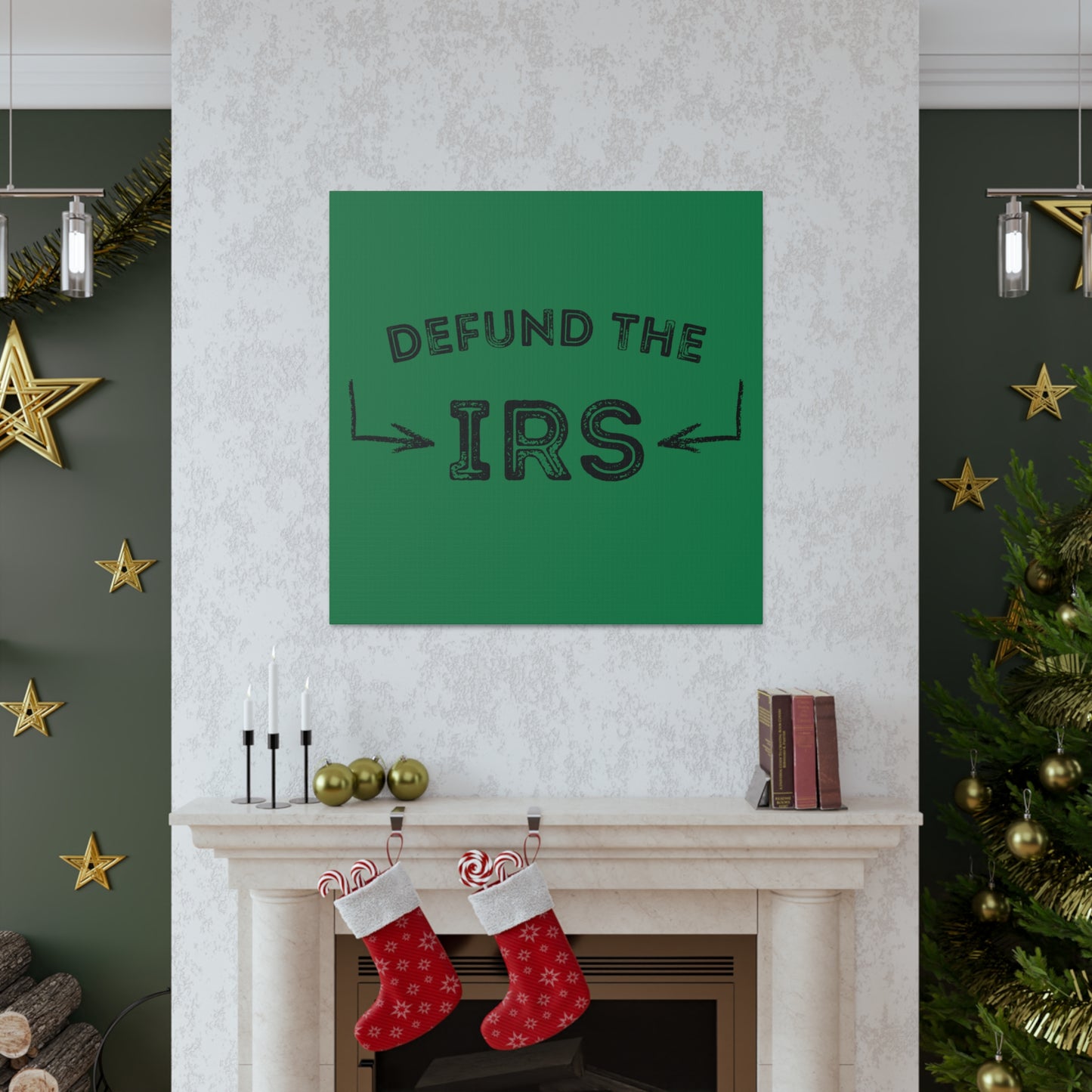 "Defund The IRS" Wall Art - Weave Got Gifts - Unique Gifts You Won’t Find Anywhere Else!