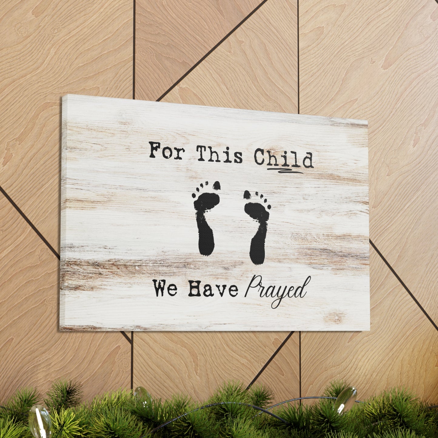 "For This Child, We Have Prayed" Wall Art - Weave Got Gifts - Unique Gifts You Won’t Find Anywhere Else!