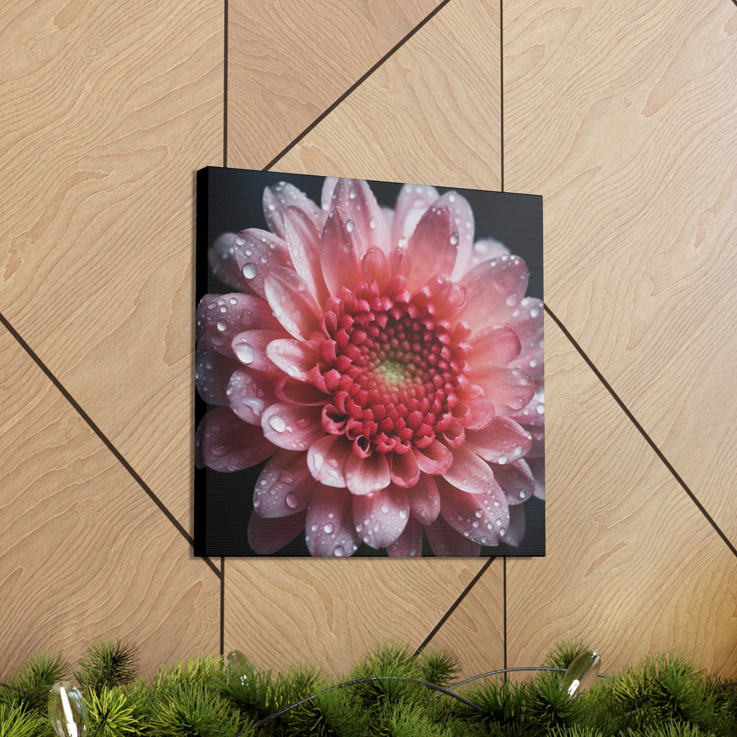 "Beautiful Pink Flower Up Close" Wall Art - Weave Got Gifts - Unique Gifts You Won’t Find Anywhere Else!