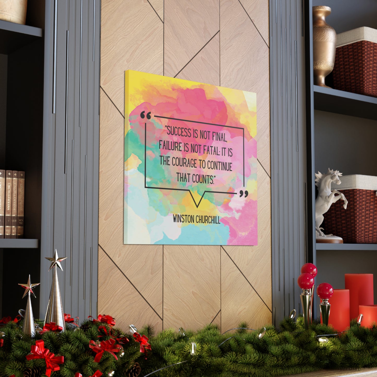 "Failure Is Not Fatal" Wall Art - Weave Got Gifts - Unique Gifts You Won’t Find Anywhere Else!