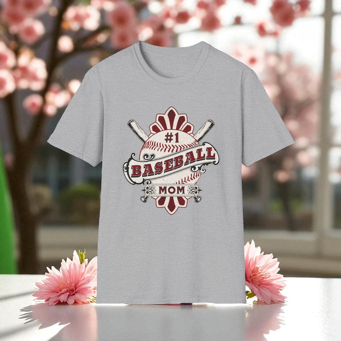 #1 Baseball Mom Tee Shirt