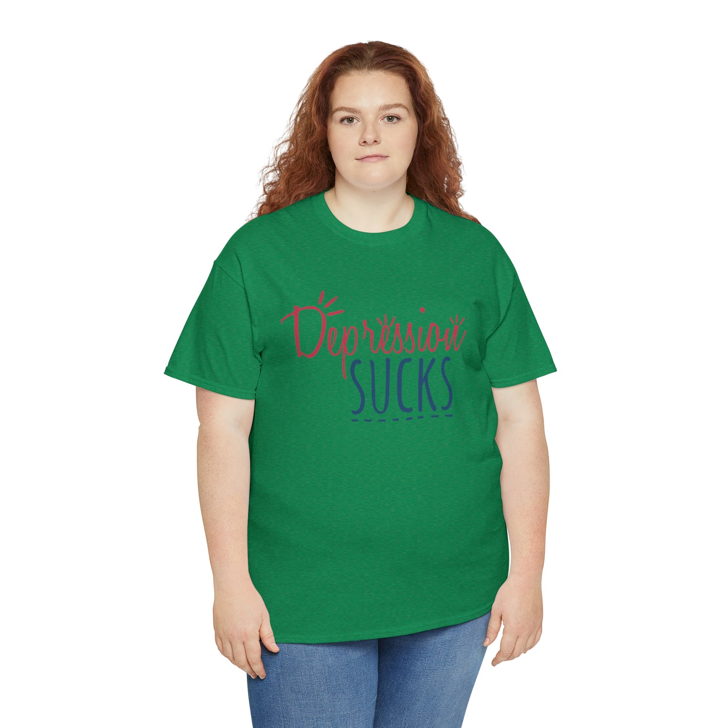 "Depression Sucks" T-Shirt - Weave Got Gifts - Unique Gifts You Won’t Find Anywhere Else!